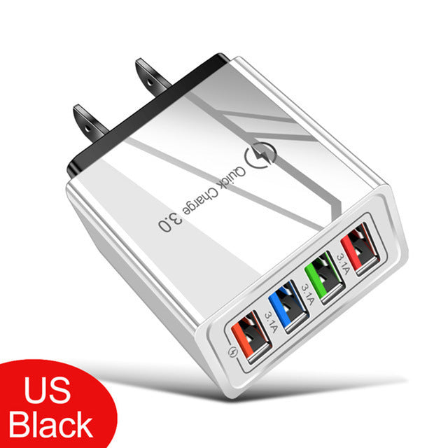 Luminous Color Mobile Phone Charging Head Intelligent 3A Luminous Color Mobile Phone Charging Head Intelligent 3A
